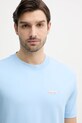 Tričko Calvin Klein Jeans modrá J30J327234