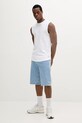 Βαμβακερό μπλουζάκι Calvin Klein Jeans J30J327283 λευκό SS25