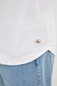 Calvin Klein Jeans tricou din bumbac J30J327283 alb