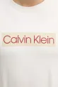 Bavlněné tričko Calvin Klein Jeans J30J327472 béžová