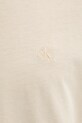 Bavlnené tričko Calvin Klein Jeans béžová J30J327488