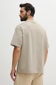 Хлопковая футболка Calvin Klein Jeans LV04RB295G бежевый AW25