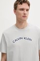 Oblečení Bavlněné tričko Calvin Klein Jeans LV04RB849G šedá