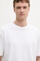 Îmbrăcăminte Calvin Klein Jeans tricou din bumbac LV04RAB812 alb