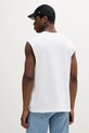 Oblečenie Bavlnené tričko Calvin Klein Jeans J30J327493 biela