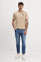 Tričko Karl Lagerfeld Jeans A2M17072 béžová AA00