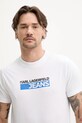 Ruházat Karl Lagerfeld Jeans t-shirt A2M17074 fehér