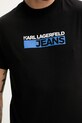 Karl Lagerfeld Jeans tricou negru A2M17074