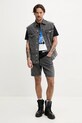 Karl Lagerfeld Jeans t-shirt bawełniany A2M17036 czarny SS25