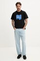 Karl Lagerfeld Jeans t-shirt bawełniany A2M17037 czarny SS25