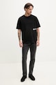 Karl Lagerfeld Jeans t-shirt bawełniany A2M17049 czarny SS25