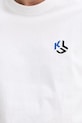 Karl Lagerfeld Jeans t-shirt bawełniany biały A2M17050