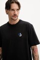 Karl Lagerfeld Jeans t-shirt bawełniany czarny A2M17050