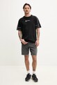 Karl Lagerfeld Jeans tricou din bumbac A2M17052 negru SS25
