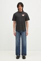 Human Made tricou din bumbac GRAPHIC T-SHIRT HM29TE001 negru