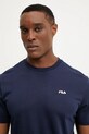 Îmbrăcăminte Fila tricou din bumbac Laas FAM0874 bleumarin