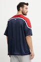 Îmbrăcăminte Fila tricou Lommel FAM0915 bleumarin