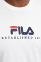 Fila tricou din bumbac Brill alb FAU0200