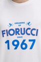 Βαμβακερό μπλουζάκι Fiorucci White Dreaming 1967 Print Boxy Fit T-Shirt M02SMTSH103CJ01WH08 λευκό