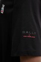Бавовняна футболка Bally MJE09D чорний
