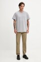 G-Star Raw pamut póló D25148.C784 szürke AW25