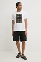 G-Star tricou din bumbac D26478.C336 alb SS25