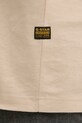 G-Star tricou din bumbac D26478.C336 bej