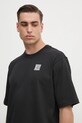 G-Star t-shirt bawełniany czarny D25975.C784