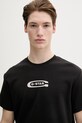 G-Star tricou din bumbac D25967.C812 negru SS25