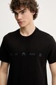 G-Star tricou din bumbac negru D25974.C812
