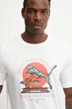 Ρούχα Βαμβακερό μπλουζάκι Puma 629634 λευκό