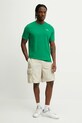 Puma tricou din bumbac 629644 verde SS25