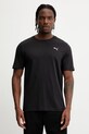 Βαμβακερό μπλουζάκι Puma βαμβάκι μαύρο 629644