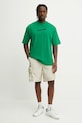 Bavlněné tričko Puma 629666 zelená SS25