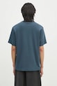 Clothing Helmut Lang cotton t-shirt Logo Ov Tee.Hvy Ever O04HM599 turquoise