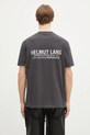 Oblečení Bavlněné tričko Helmut Lang Meatpacking T.Mal Lt O10HM514 šedá