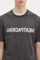 Bavlněné tričko Helmut Lang Meatpacking T.Mal Lt šedá O10HM514