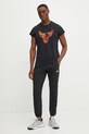 Μπλουζάκι προπόνησης Under Armour Project Rock 1389940 μαύρο SS25