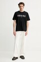 PS Paul Smith tricou din bumbac M2R.011R.PP5129 negru SS25