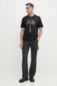 PS Paul Smith tricou din bumbac M2R.220X.PP5073 negru SS25