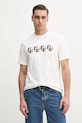 PS Paul Smith tricou din bumbac print alb M2R.220X.PP5120