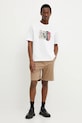Bavlněné tričko PS Paul Smith M2R.220X.PP5122 bílá SS25