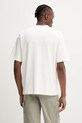 Îmbrăcăminte Drôle de Monsieur tricou din bumbac Le T-Shirt Tennis Court G.TS246.CO002.OW bej