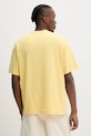 Îmbrăcăminte Drôle de Monsieur tricou din bumbac Le T-Shirt Tennis Court G.TS246.CO002.LYL galben