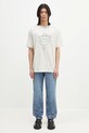 Drôle de Monsieur tricou din bumbac Le T-Shirt Drule Cup G.TS234.CO165.GY gri