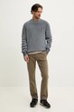 Bavlnené tričko Hollister Co. KI324.5145.400 béžová SS25