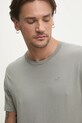 Hollister Co. tricou din bumbac gri KI324.5148.120