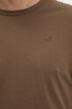 Hollister Co. tricou din bumbac KI324.5148.420 maro