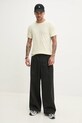 Hollister Co. t-shirt bawełniany KI324.5148.800 żółty SS25