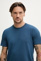 Hollister Co. tricou din bumbac bleumarin KI324.5149.200